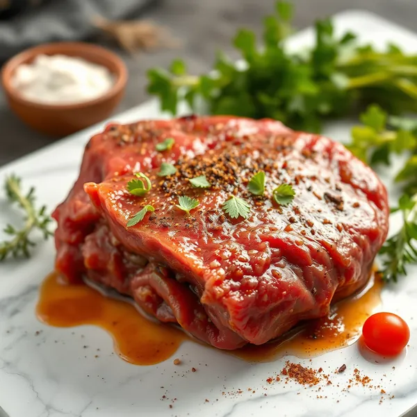 Braised Bison Neck