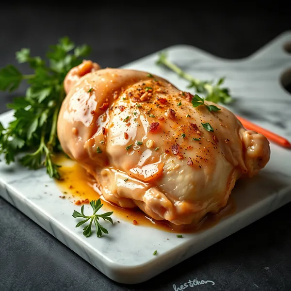 Coxa de Frango Braseada