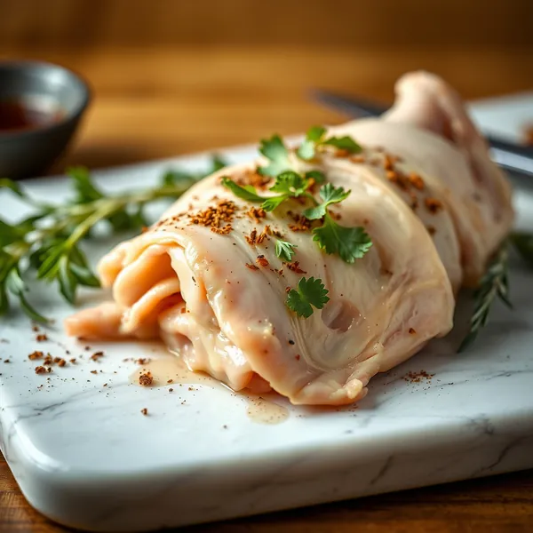 Lengua de Pollo Guisada