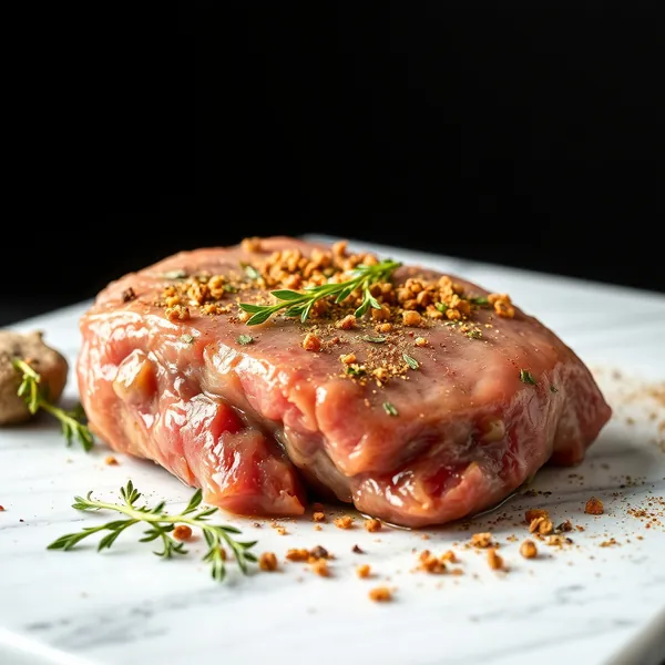 Geschmorte Elchbrust