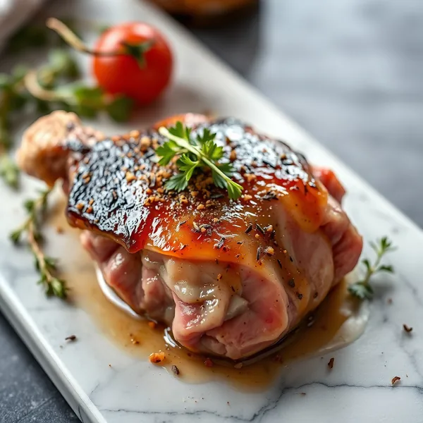 Braised Elk Thigh
