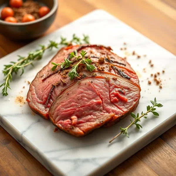 Braised Goat Breast