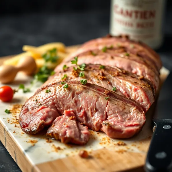 Braised Goat Brisket