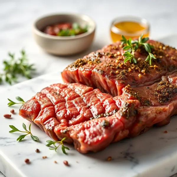 Braised Goat Ribeye