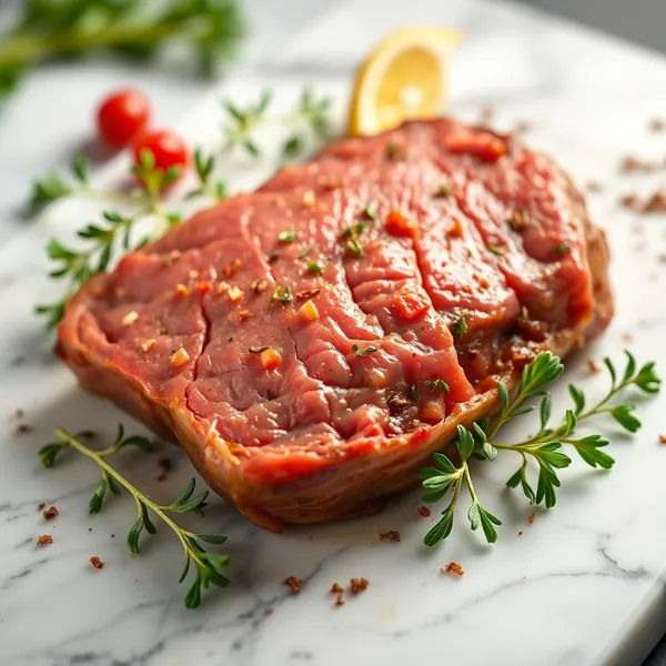 Braised Lamb Flank