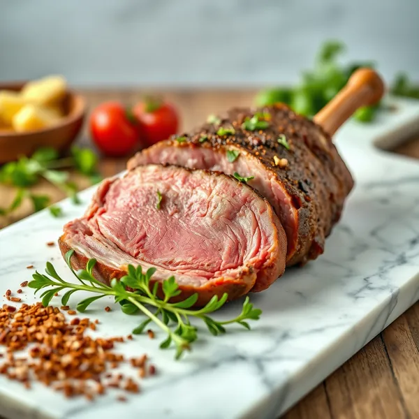 Braised Lamb Loin