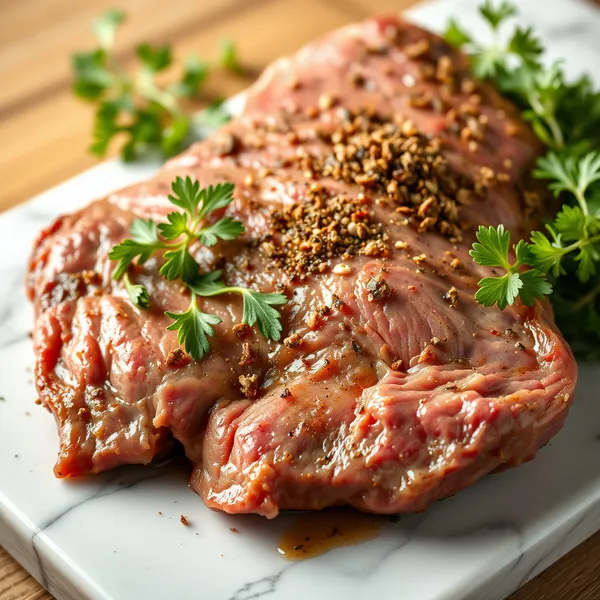 Gamba di Agnello Stufata