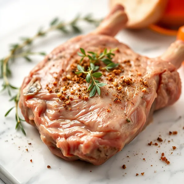 Cuisse d'Agneau Braisée