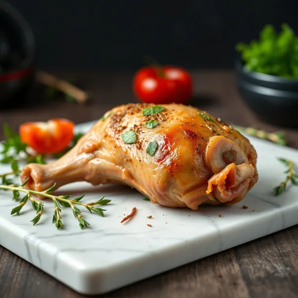 Perna de Mutton Cozida