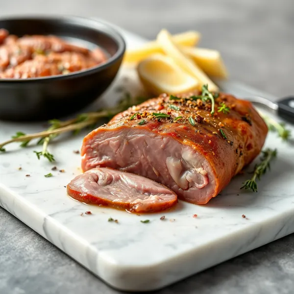 Braised Pheasant Sirloin