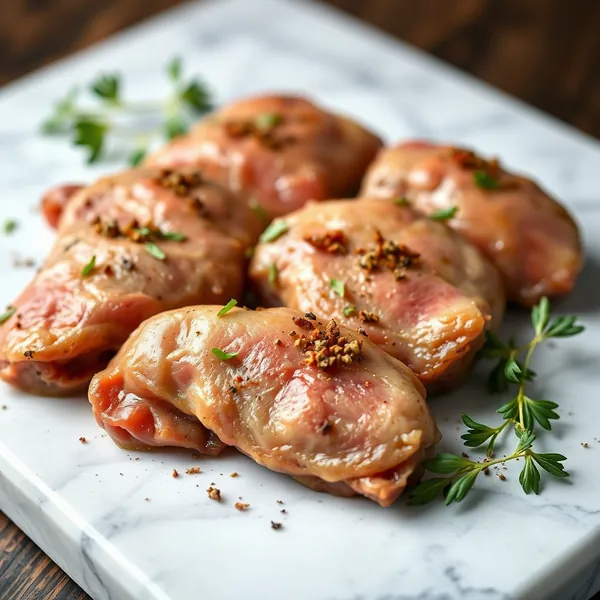 Braised Pheasant Sweetbreads