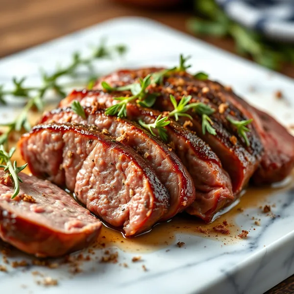 Braised Pheasant Tenderloin