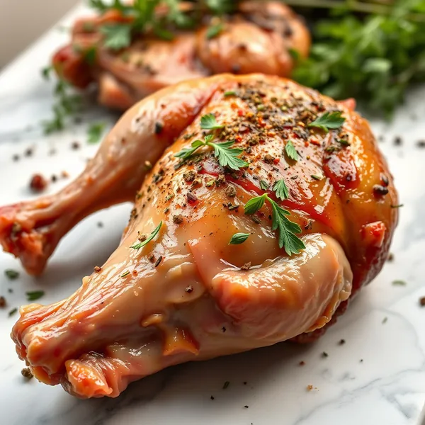 Braised Pheasant Thigh