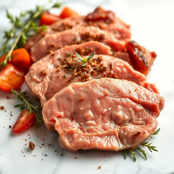 Geschmortes Schweinefleisch