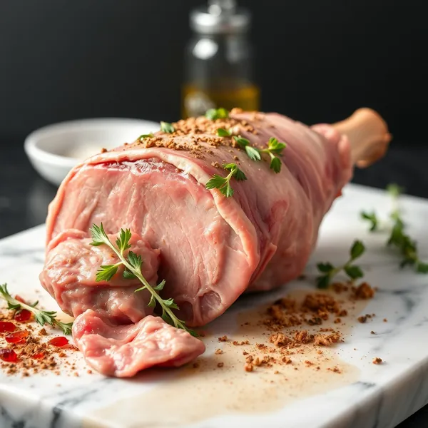 Geschmorter Schweinshaxe