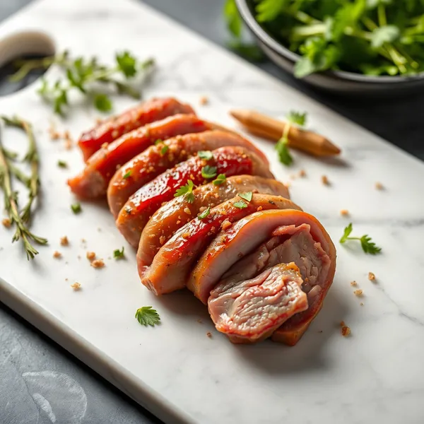 Geschmorte Schweinezunge