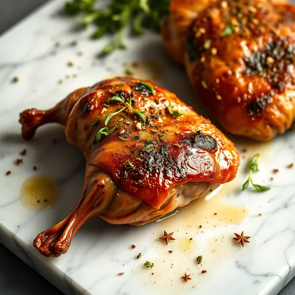 Cuisses de Caille Braisées
