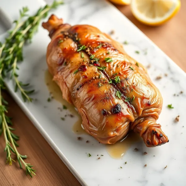 Braised Quail Loin