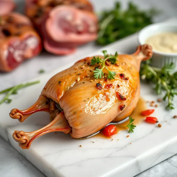 Braised Quail Neck