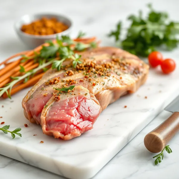Braised Quail Ribeye