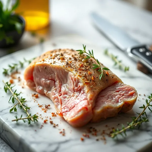 Braised Rabbit Loin
