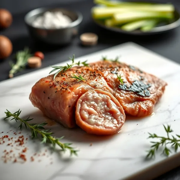 Braised Rabbit Tenderloin