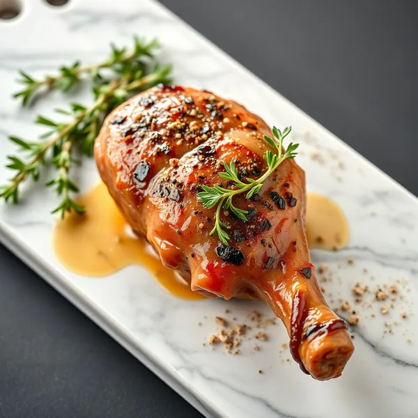 Braised Venison Drumstick