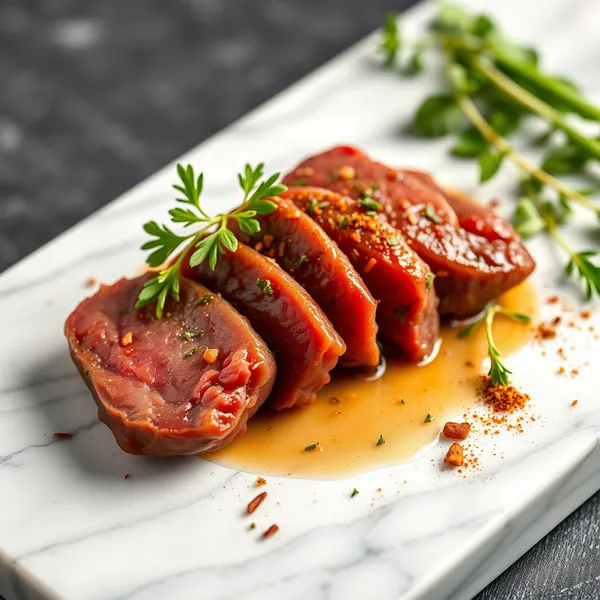 Braised Venison Liver