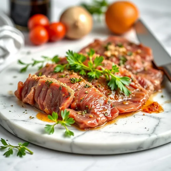 Braised Venison Skirt