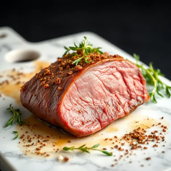 Braised Wild Boar Flank
