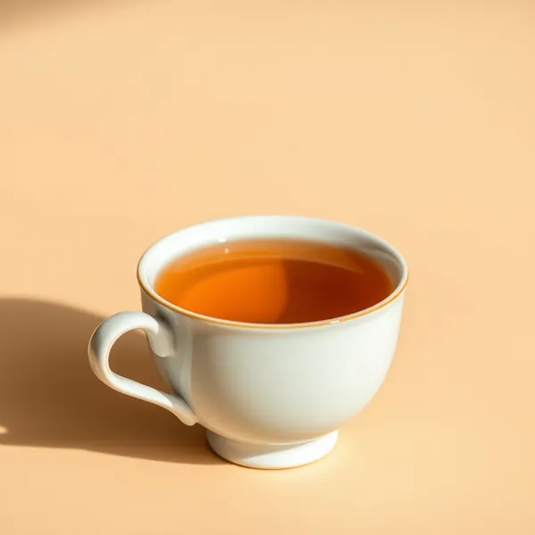 Brewed Hot Pu-erh Tea