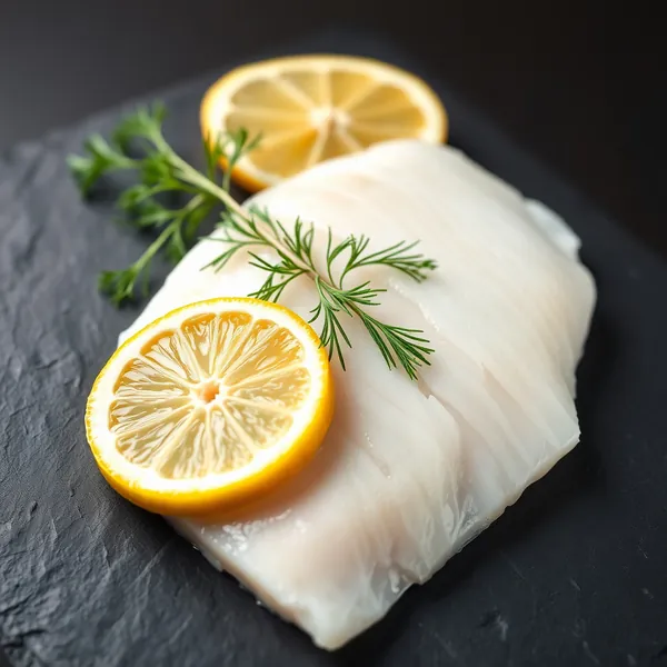 Filé Fresco de Halibut da Califórnia
