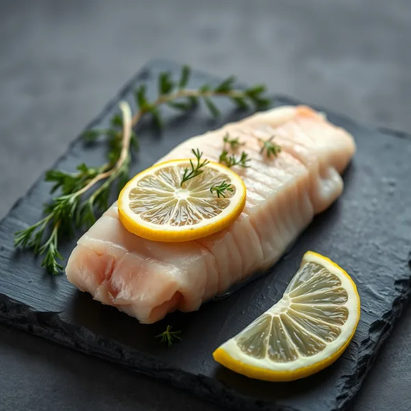 Geräuchertes Haddock Fleisch