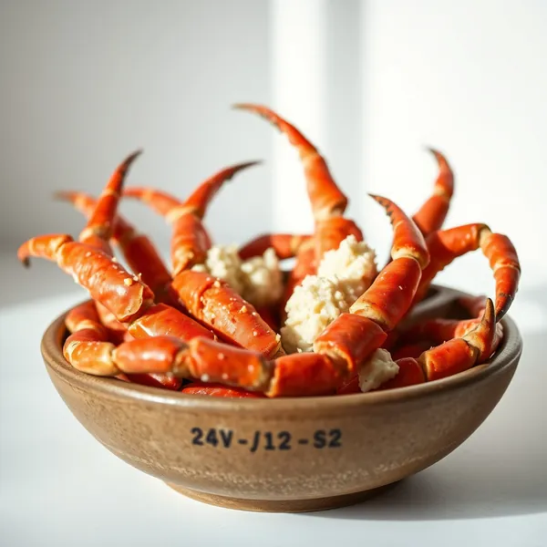 King Crab Beine aus der Dose