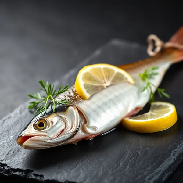 Ausgewaertigte Sardine