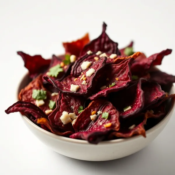 Cheesy Beet Chips