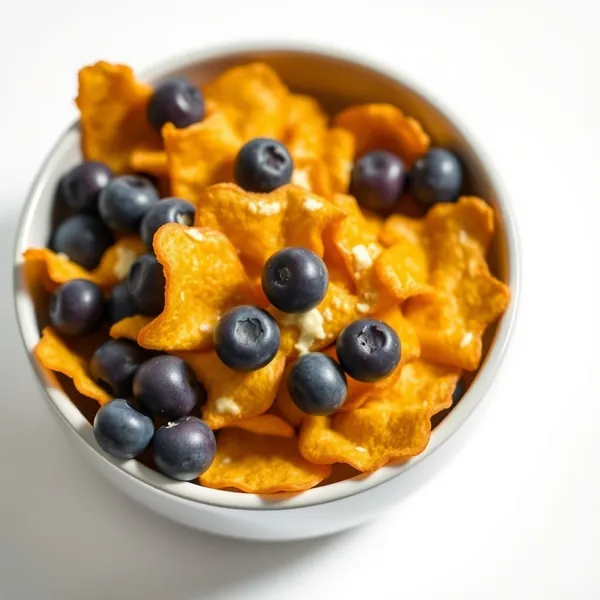 Chips di Mirtilli con Formaggio