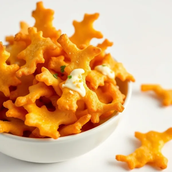 Cheesy Cassava Chips