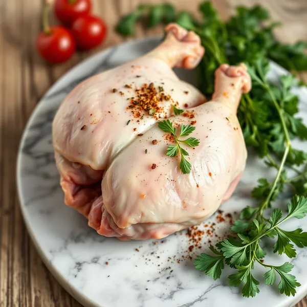 Gegrilltes Hühnchenherz