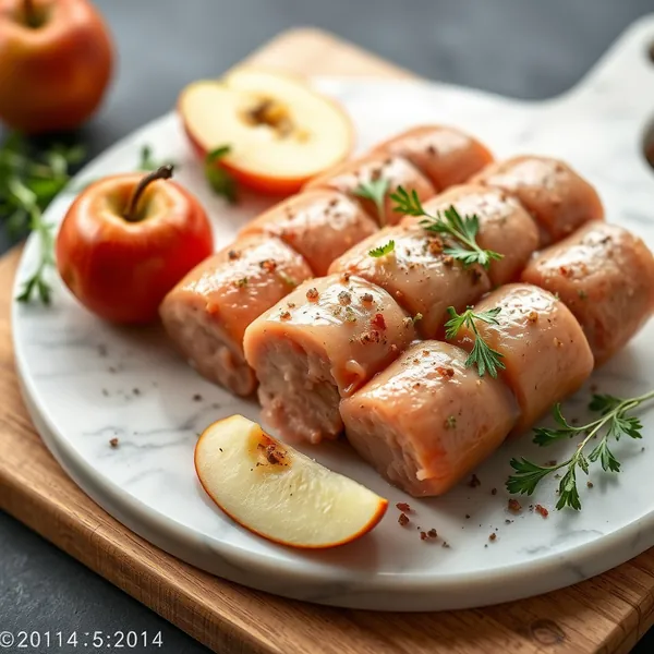 Chicken Sausage with Apple