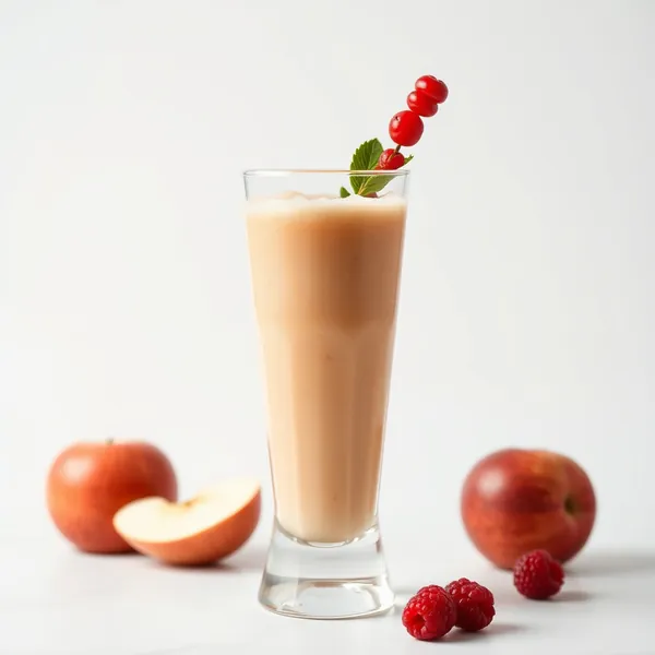 Smoothie de Jus de Pomme Froide