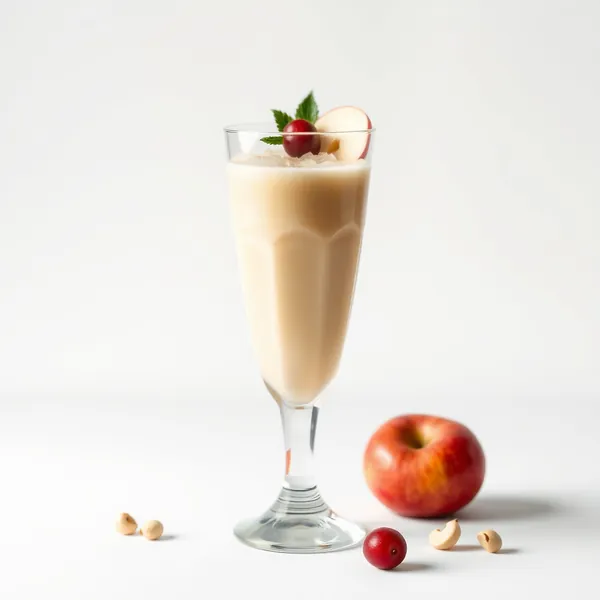Smoothie Frio de Maçã e Leite de Caju