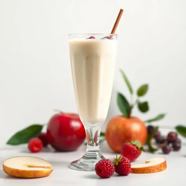Smoothie de Pomme et Yaourt Grec Froid