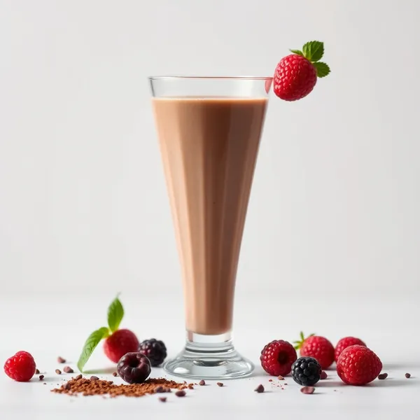 Smoothie au Kefir et Cacao Froid