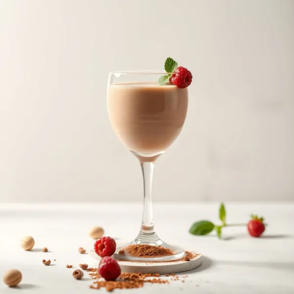 Batido de Cacao en Frío y Leche de Pistacho