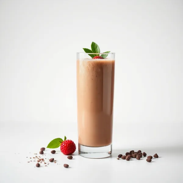 Smoothie au Lait de Soja et Cacao Froid