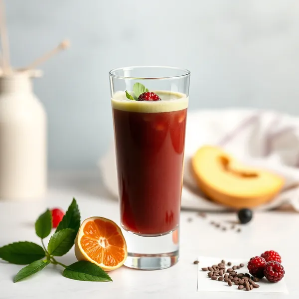 Smoothie de Chia com Chá Matcha