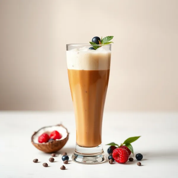 Smoothie di Caffè Freddo al Cocco