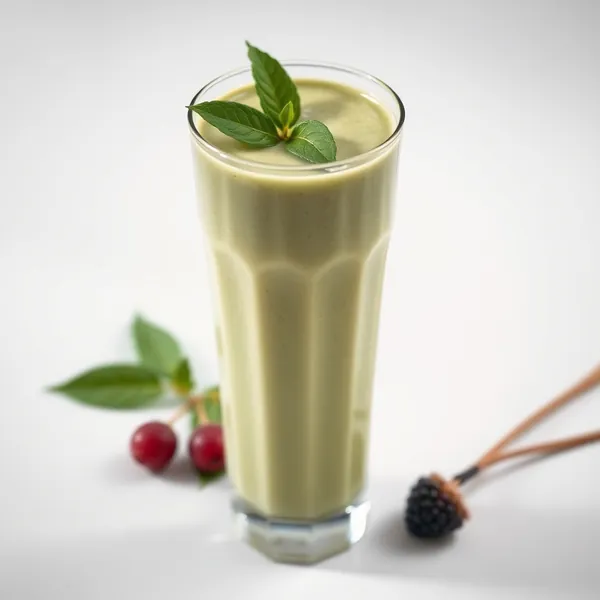 Smoothie de Thé Matcha et Coco Froid