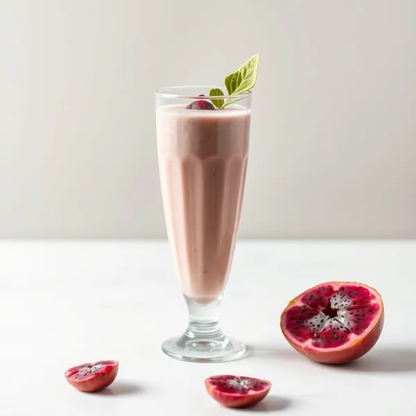 Chilled Dragonfruit Spelt Milk Smoothie